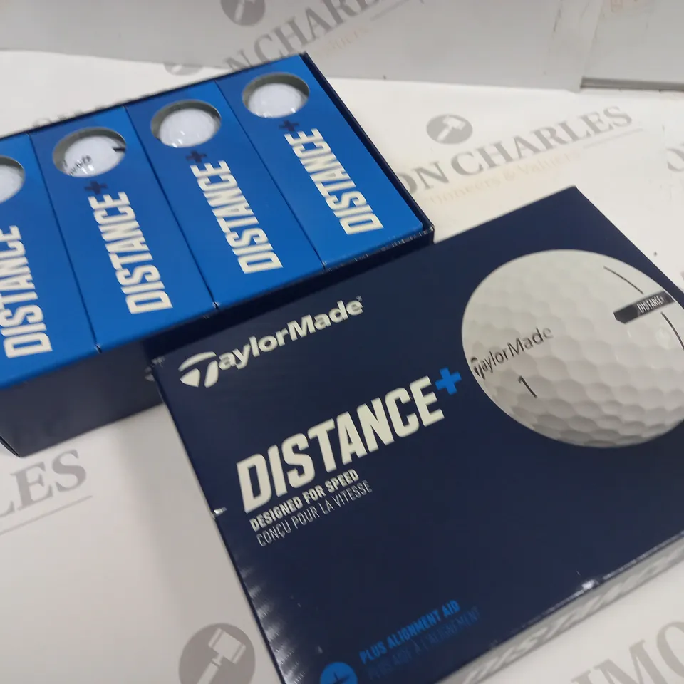 TAYLORMADE DISTANCE+ 12 GOLF BALL SET