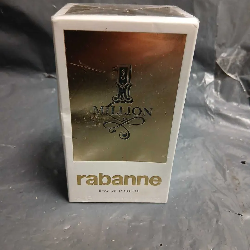 BOXED AND SEALED PACO RABANNE 1 MILLION EAU DE TOILETTE 50ML