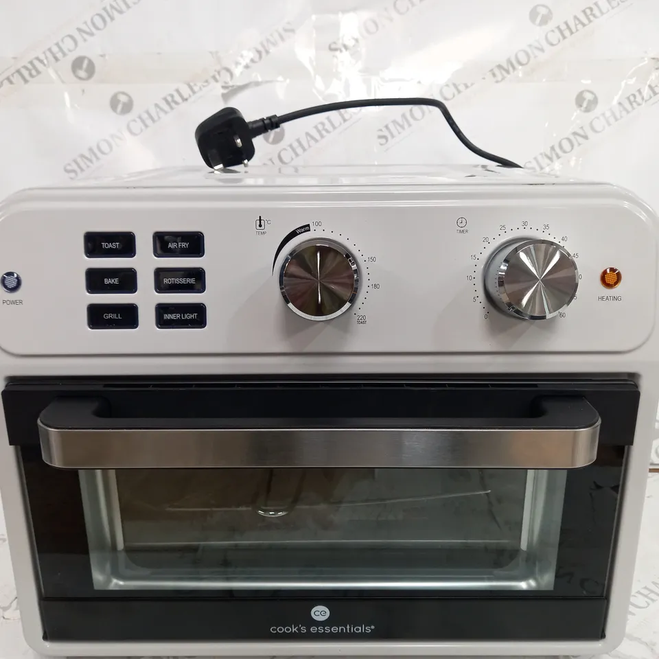 BOXED COOK'S ESSENTIAL AIRFRYER OVEN IN COOL GREY 