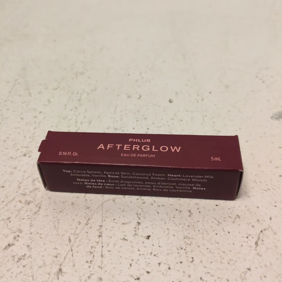 PHLUR AFTERGLOW EAU DE PARFUM 5ML – BOXED