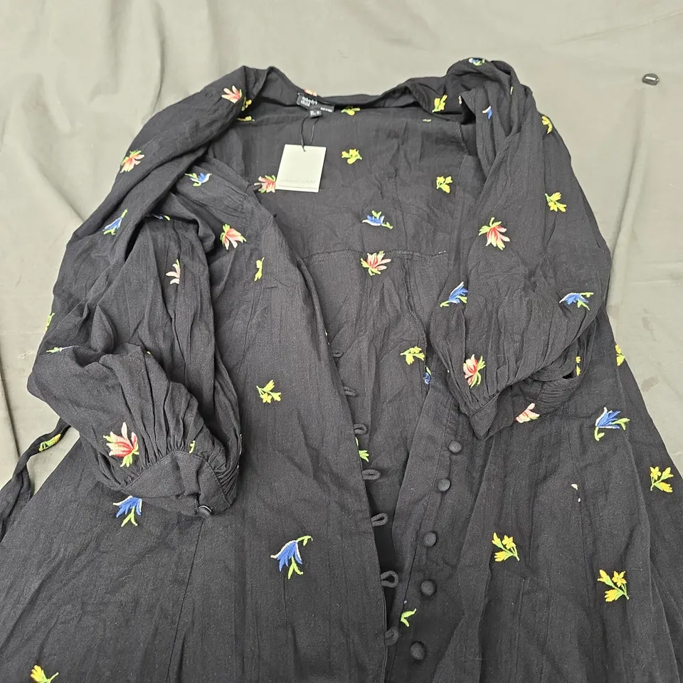 NOBODY'S CHILD SHANNON MIDI DRESS - 14