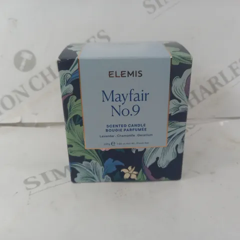 ELEMIS MAYFAIR NO.9 SCENTED CANDLE BOUGI PARFUMME