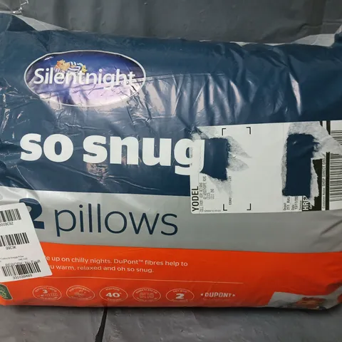 SILENTNIGHT SO SNUGGLY 2 PILLOWS