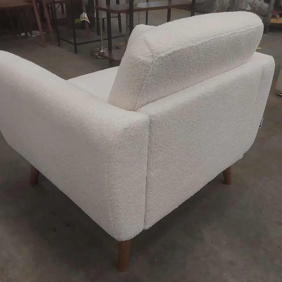 NAIM ARM CHAIR IN BOUCLE FABRIC