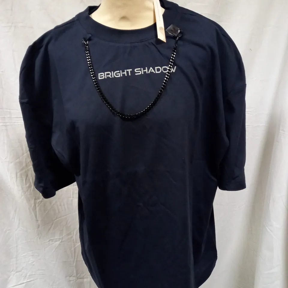 BRAND NEW KOI BRIGHT SHADOW UNISEX OVERSIZED T-SHIRT - MEDIUM