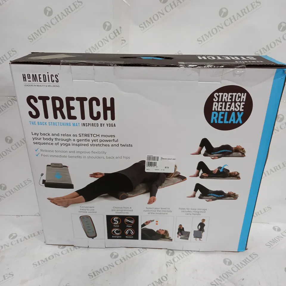 BOXED HOMEDICS STRETCH BACK STRETCHER MAT