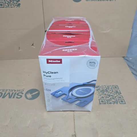 MIELE HYCLEAN PURE VACUUM CLEANER BAGS GN (4X) – BOXED