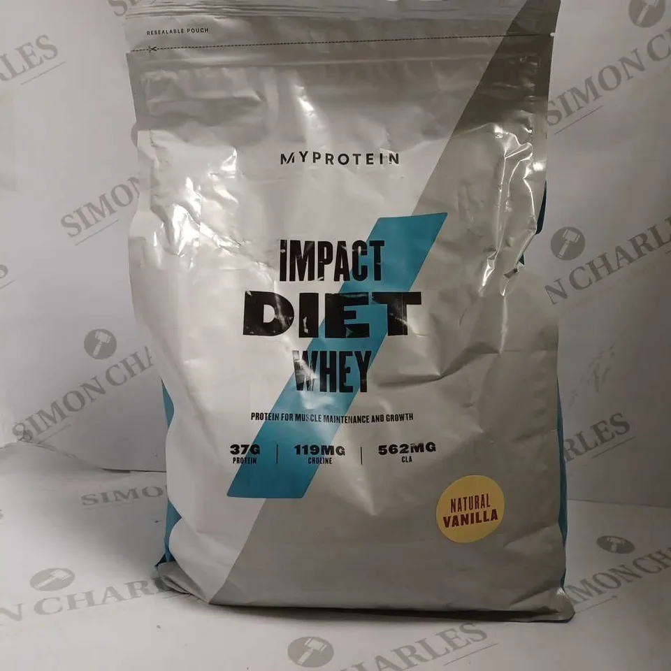 MYPROTEIN IMPACT DIET WHEY POWDER (NATURAL VANILLA - 2.5KG)