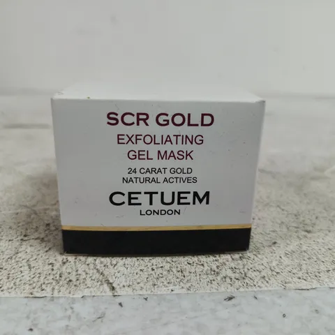 CETUEM LONDON SCR GOLD EXFOLIATING GEL MASK β 50ML