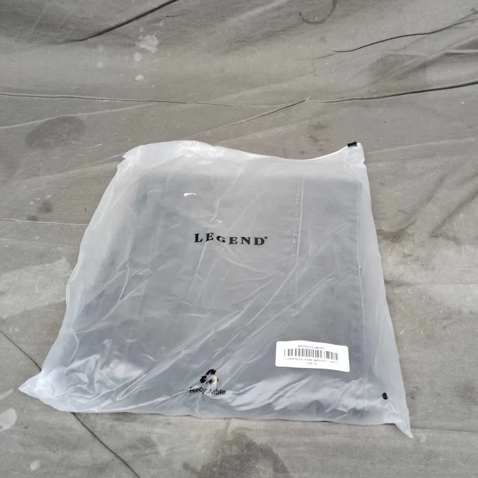 LEGEND CARPENTER JEANS WASHED GREY – SIZE 32