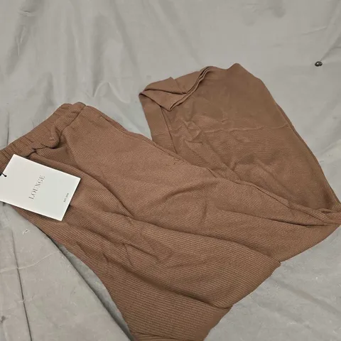 LOUNGE WAFFLE WIDE LEG TROUSER SIZE XL