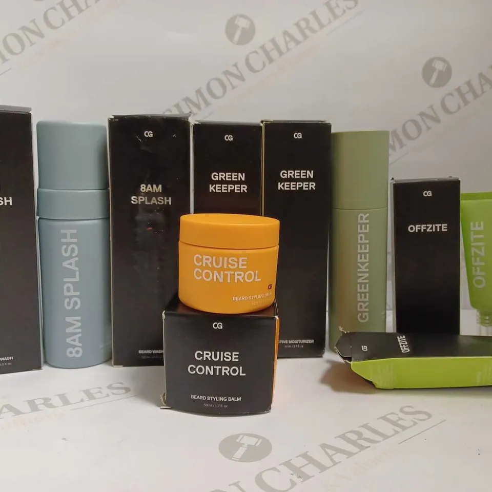 BOX OF APPROX 6 CG ITEMS TO INCLUDE 8AM SPLASH, CRUISE CONTROL, OFFZITE