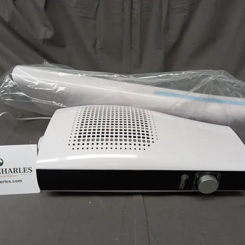 BOXED SWAN TOWER FAN - WHITE