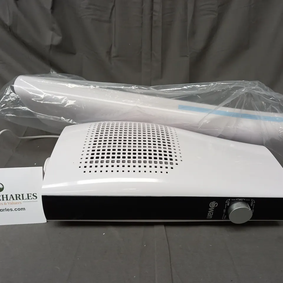BOXED SWAN TOWER FAN - WHITE RRP £39