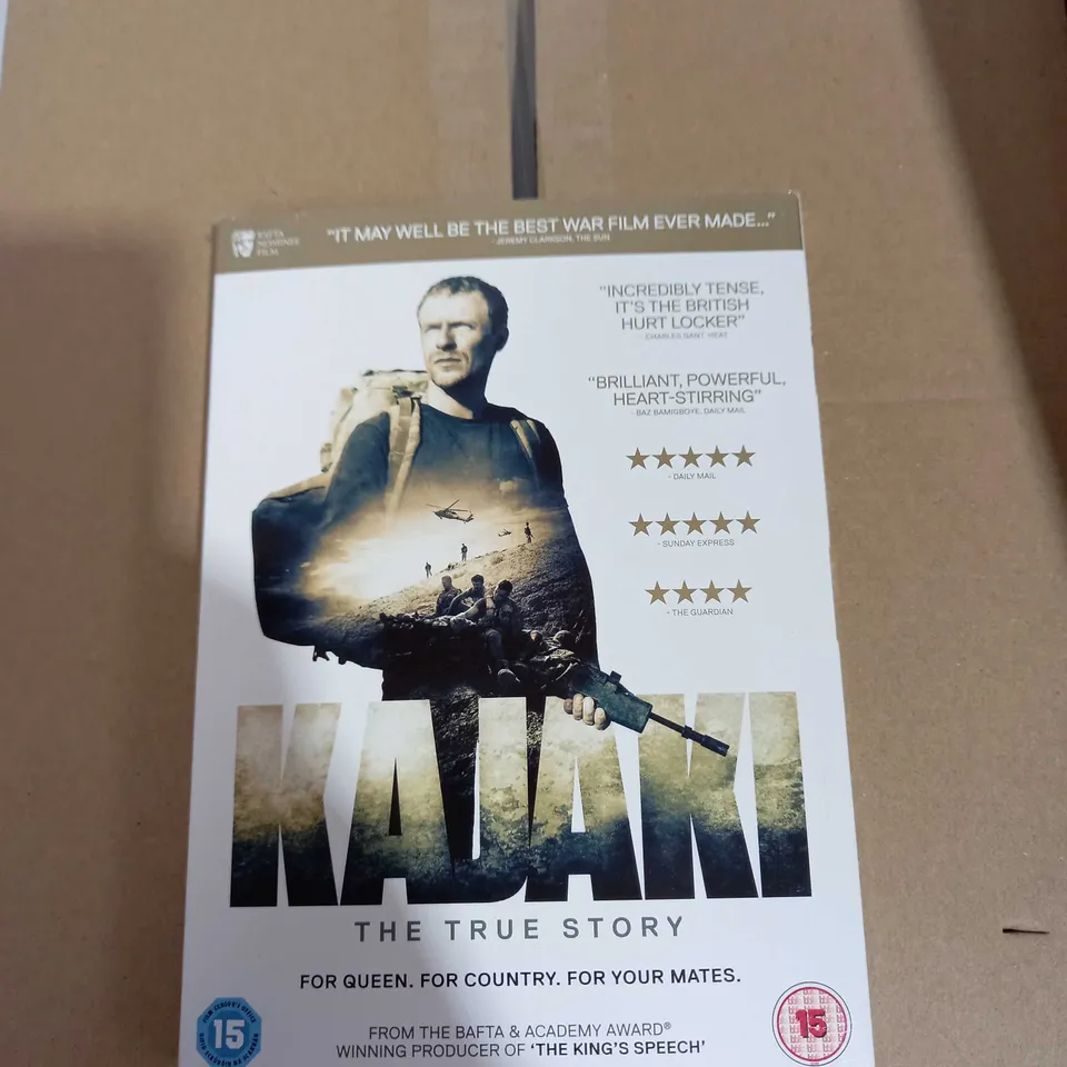 LOT OF APPROX 145 'AMERICAN HUSTLE' BLU-RAYS, 'KAJAKI' DVDS AND 'BIRDMAN' DVDS