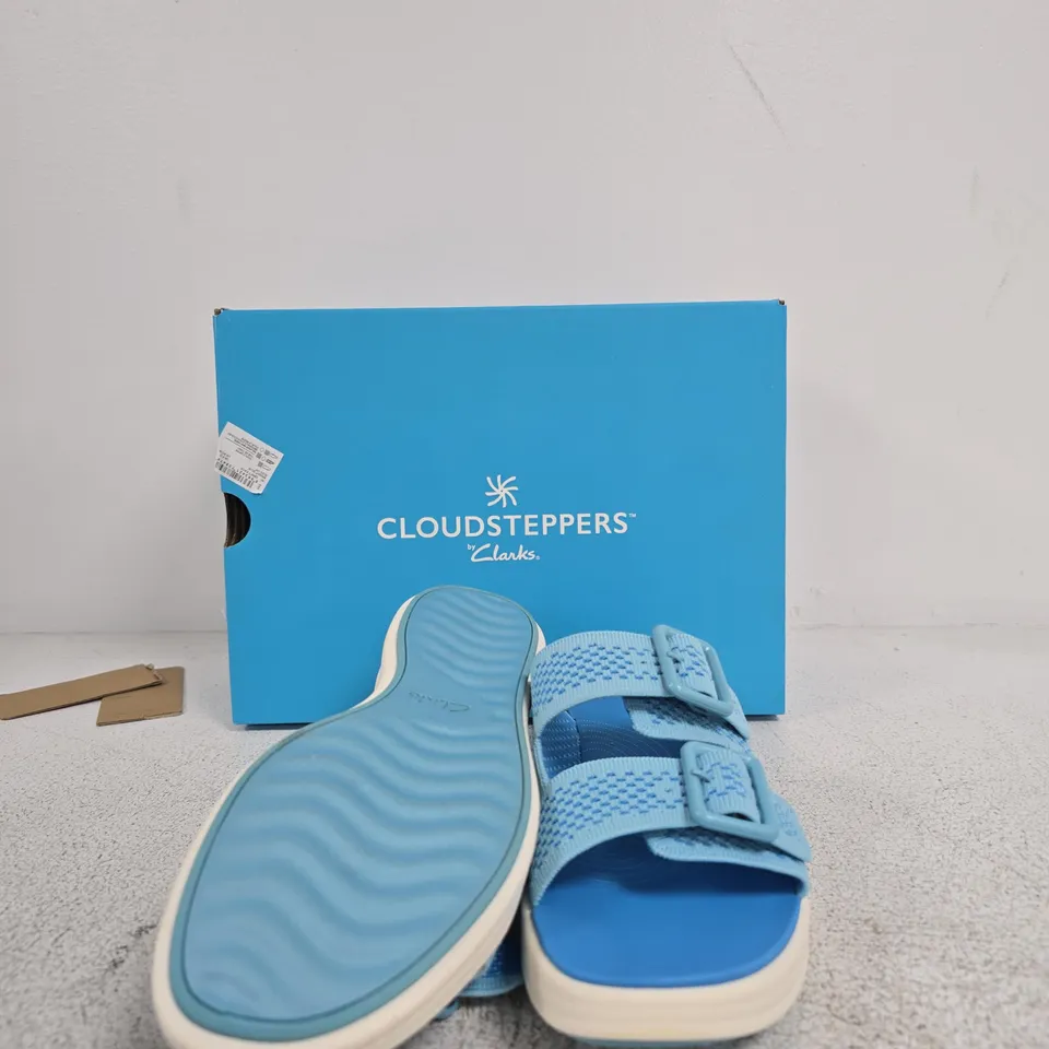 CLOUDSTEPPERS BY CLARKS DRIFT FAYE SANDALS – BRIGHT BLUE, UK 6