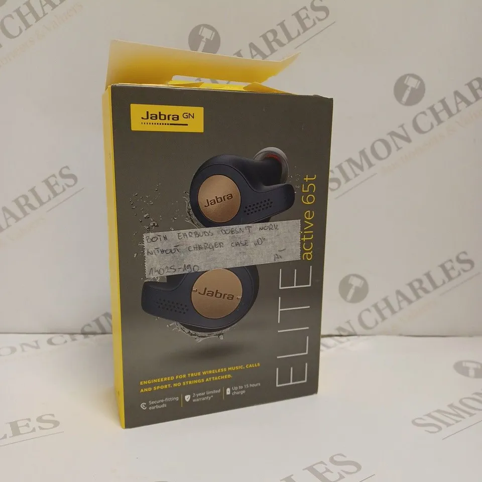 BOXED JABRA ELITE ACTIVE 65T EARBUDS