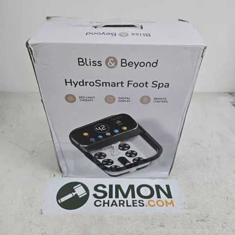 BOXED BLISS & BEYOND HYDROSMART FOOT SPA