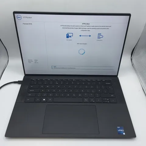 UNBOXED DELL PRECISION 5570 INTEL VPRO I7 LAPTOP IN BLACK