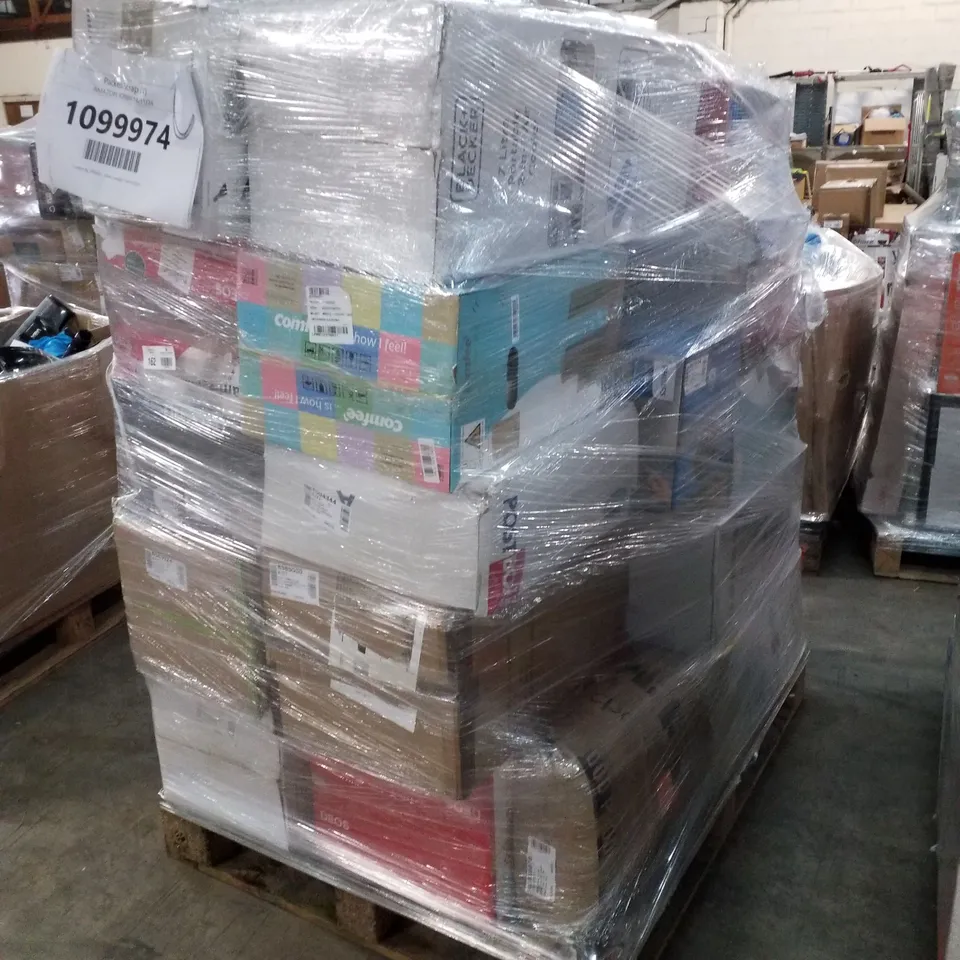 PALLET OF APPROXIMATELY 24 UNPROCESSED RAW RETURN HOUSEHOLD AND ELECTRICAL GOODS TO INCLUDE;