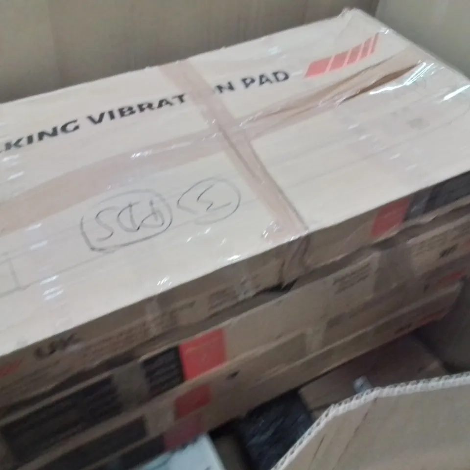 PALLET OF ASSORTED HOUSEHOLD GOODS AND PRODUCTS TO INCLUDE;WALKING PAD,HEATED TOWEL RAIL,LED CONTROL DEVICE