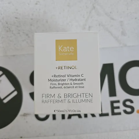 KATE SOMERVILLE POWERHOUSE HYDRATION +RETINOL VITAMIN C MOISTURISER – 50ML, BOXED