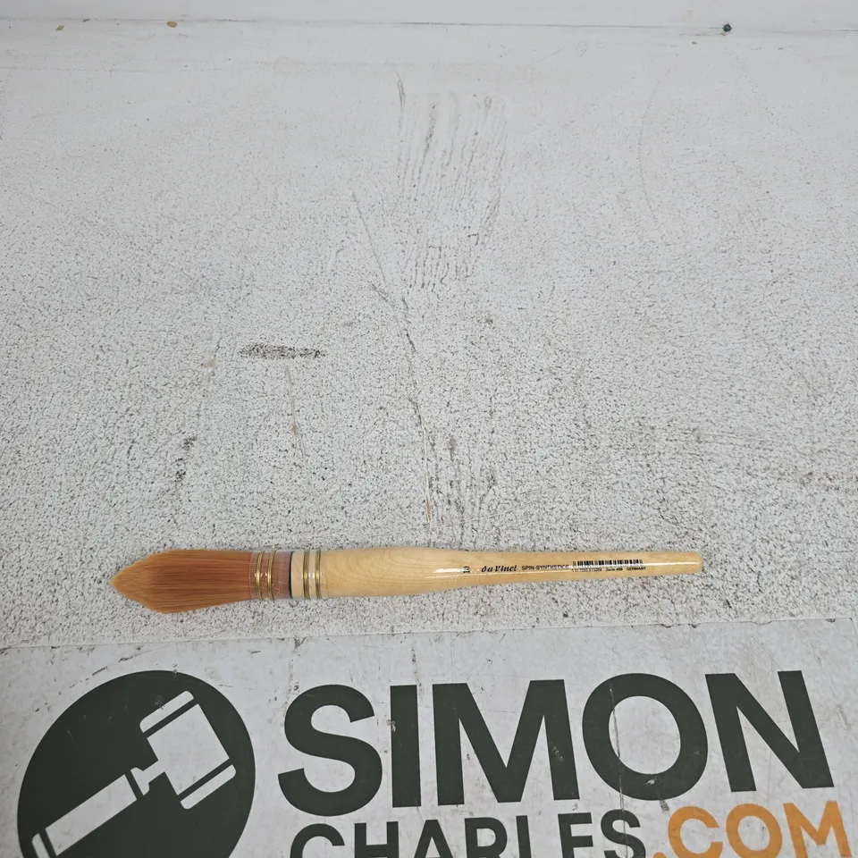 DA VINCI PAINTBRUSH – WOODEN HANDLE, FLAT BRUSH