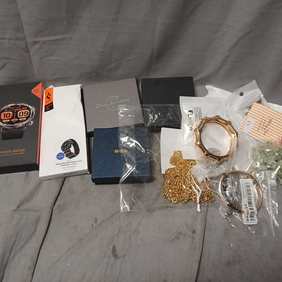 APPROXIMATELY 20 ASSORTED JEWELLERY ITEMS TO INCLUDE BRANDS SUCH AS PRETTY SERENDIPITY, S&C, SPIGEN, ETC