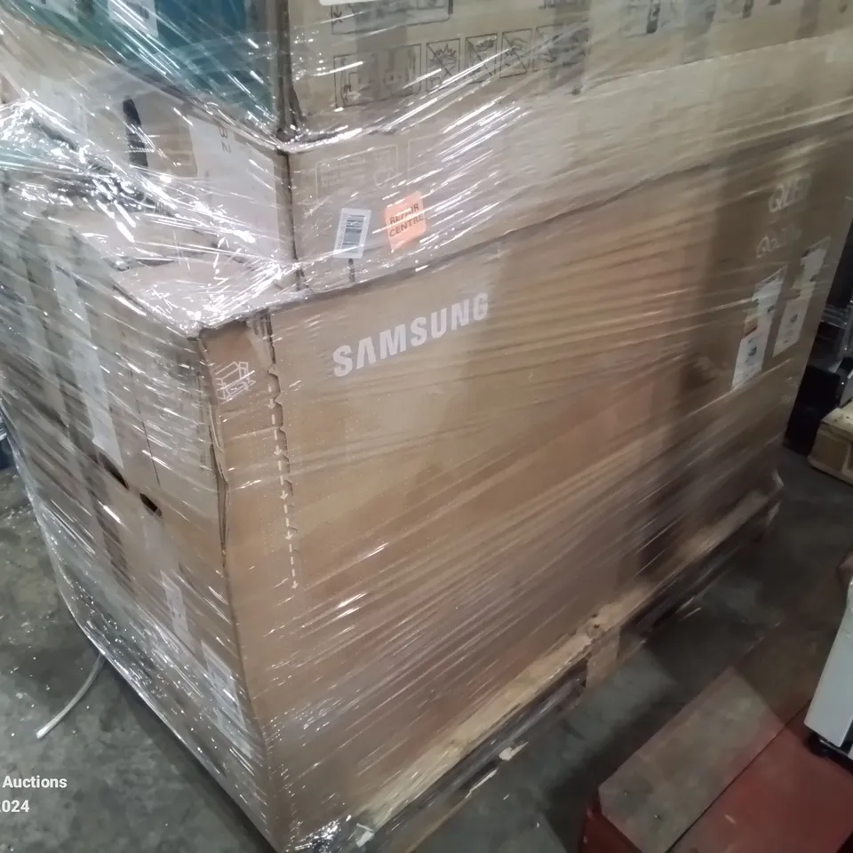 PALLET CONTAINING APPROXIMATELY 8 BOXED HD TELEVISION IN VARIOUS SIZES MAKES AND MODELS -UNTESTED-