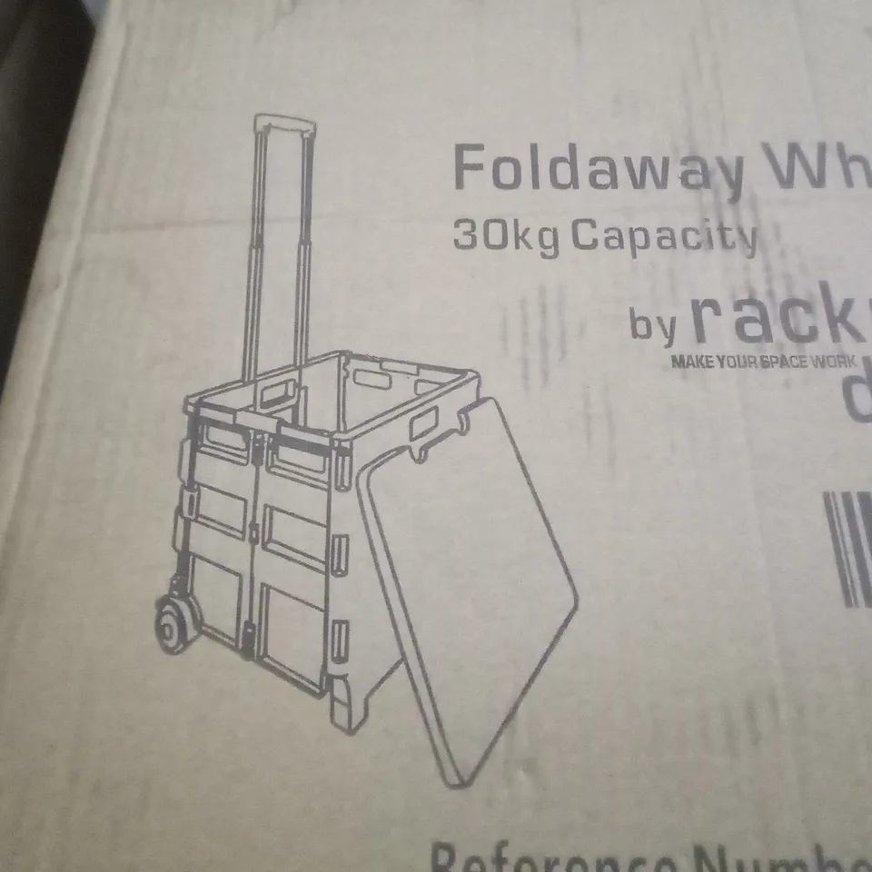 BOXED FOLDAWAY WHEELY BOX