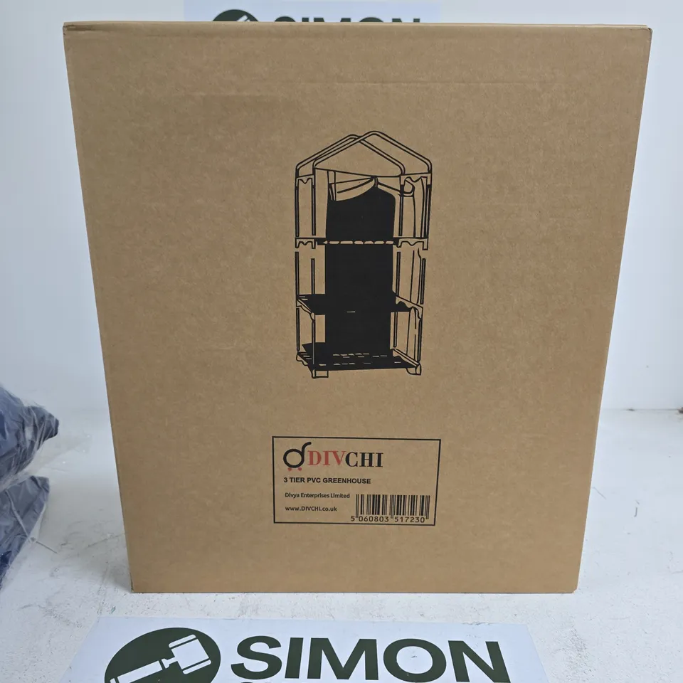 DIVCHI 3 TIER PVC GREENHOUSE