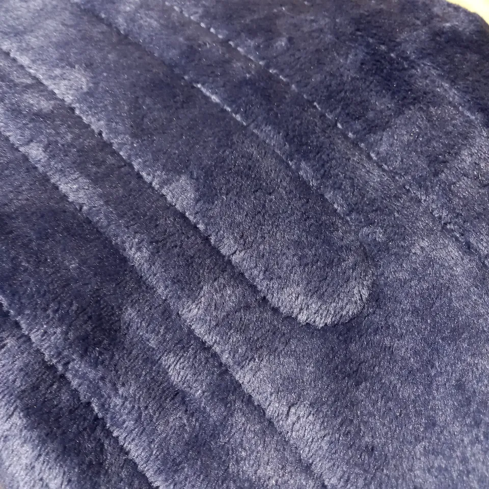 COZEE HOME HEATED PLUSH WASHABLE THROW WITH 9 HEAT SETTINGS