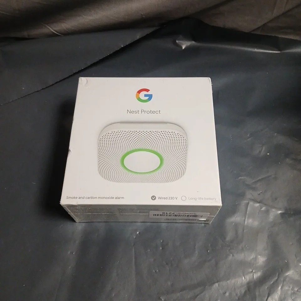 GOOGLE NEST PROTECT SMOKE & CARBON MONOXIDE ALARM – BOXED