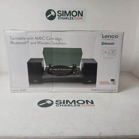 LENCO LS-300BK (V2) TURNTABLE WITH BLUETOOTH β BOXED