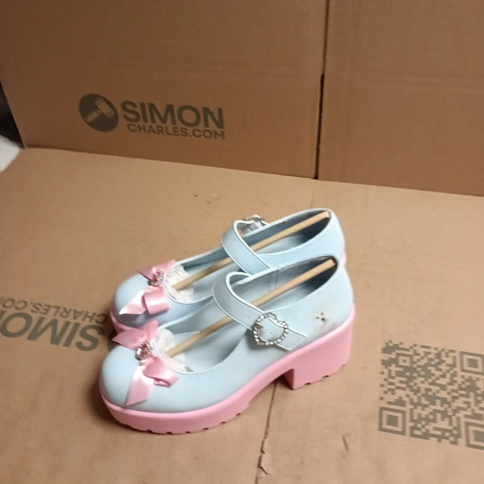 KOI TIRA MARY JANE SHOES 'POODLE PRINCESS EDITION' – UK 4, BLUE
