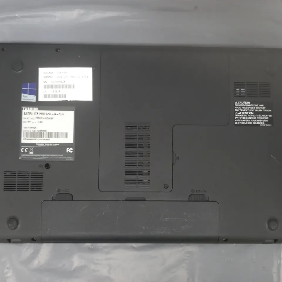 TOSHIBA SATELLITE PRO C50-A-1E6 15 INCH I3-3120M 2.50GHZ