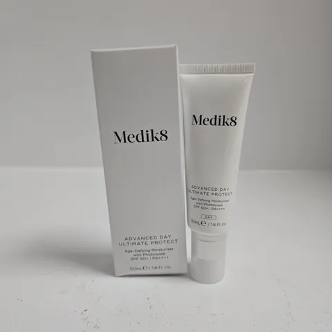 BOXED MEDIK8 ADVANCED DAY ULTIMATE PROTECT MOISTURISER SPF50+ (50 ML)