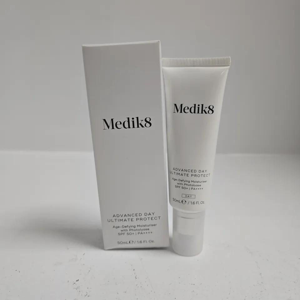 BOXED MEDIK8 ADVANCED DAY ULTIMATE PROTECT MOISTURISER SPF50+ (50 ML)