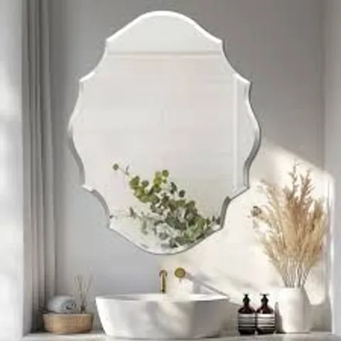 BOXED CANTRALL FLAT WALL MIRROR (1 BOX)