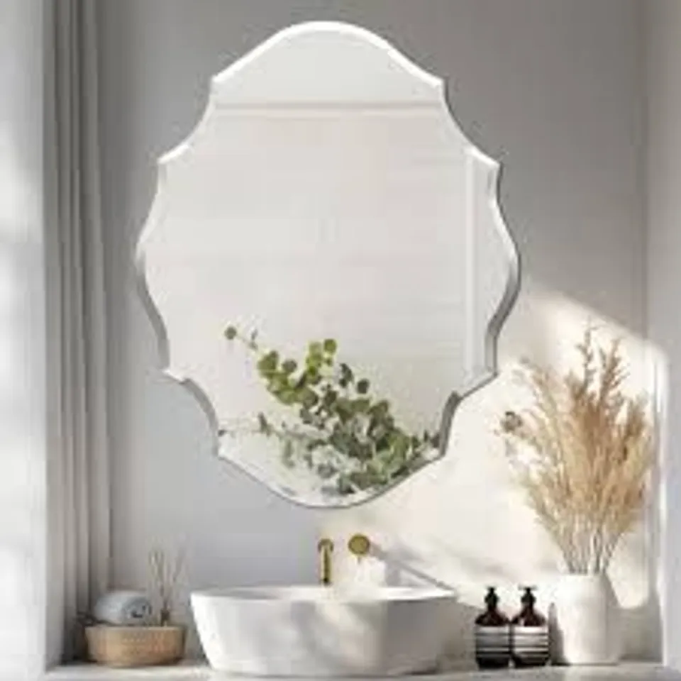 BOXED CANTRALL FLAT WALL MIRROR (1 BOX)