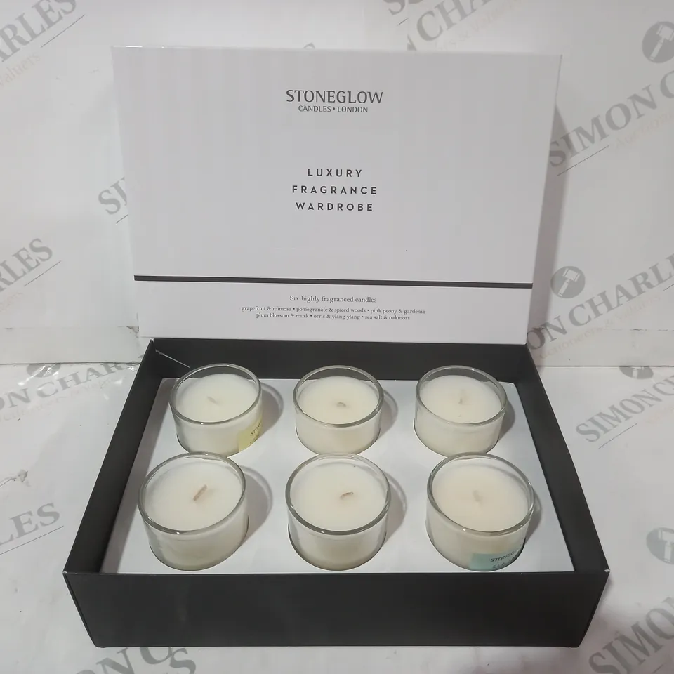 BOXED STONEGLOW LUXURY FRAGRANCE CANDLES