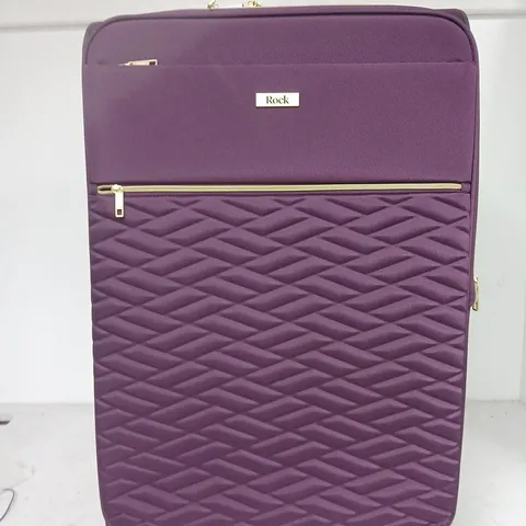 ROCK LUGGAGE SLOANE SOFTSHELL 8 WHEEL EXPANDER WITH TSA LOCK LARGE SUITCASE
