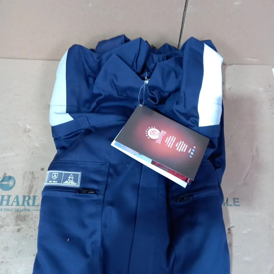 BRAND NEW ROOTS NAVY WORKWEAR REFLECTIVE JACKET - SIZE 60