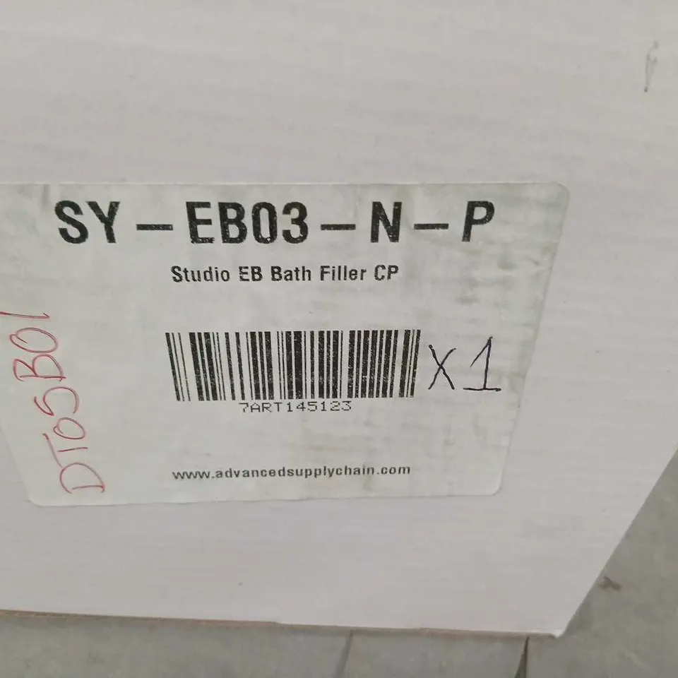 STUDIO EB BATH FILLER CP – CHROME, EB03 (SY-EB03-N-P)