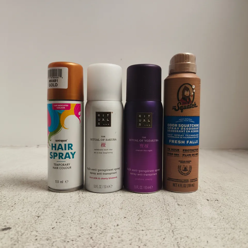 APPROXIMATELY 15 ASSORTED AEROSOL PRODUCTS - COLLECTION ONLY