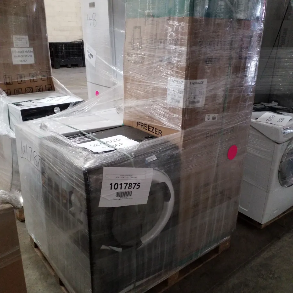 PALLET OF APPROXIMATELY 4 UNPROCESSED RAW RETURN WHITE GOODS TO INCLUDE;