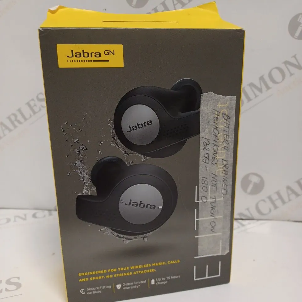BOXED JABRA ELITE ACTIVE 65T EARBUDS