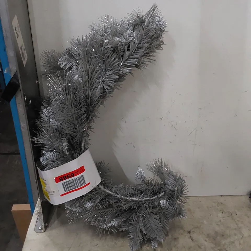 1.8m SILVER TIP GARLAND 