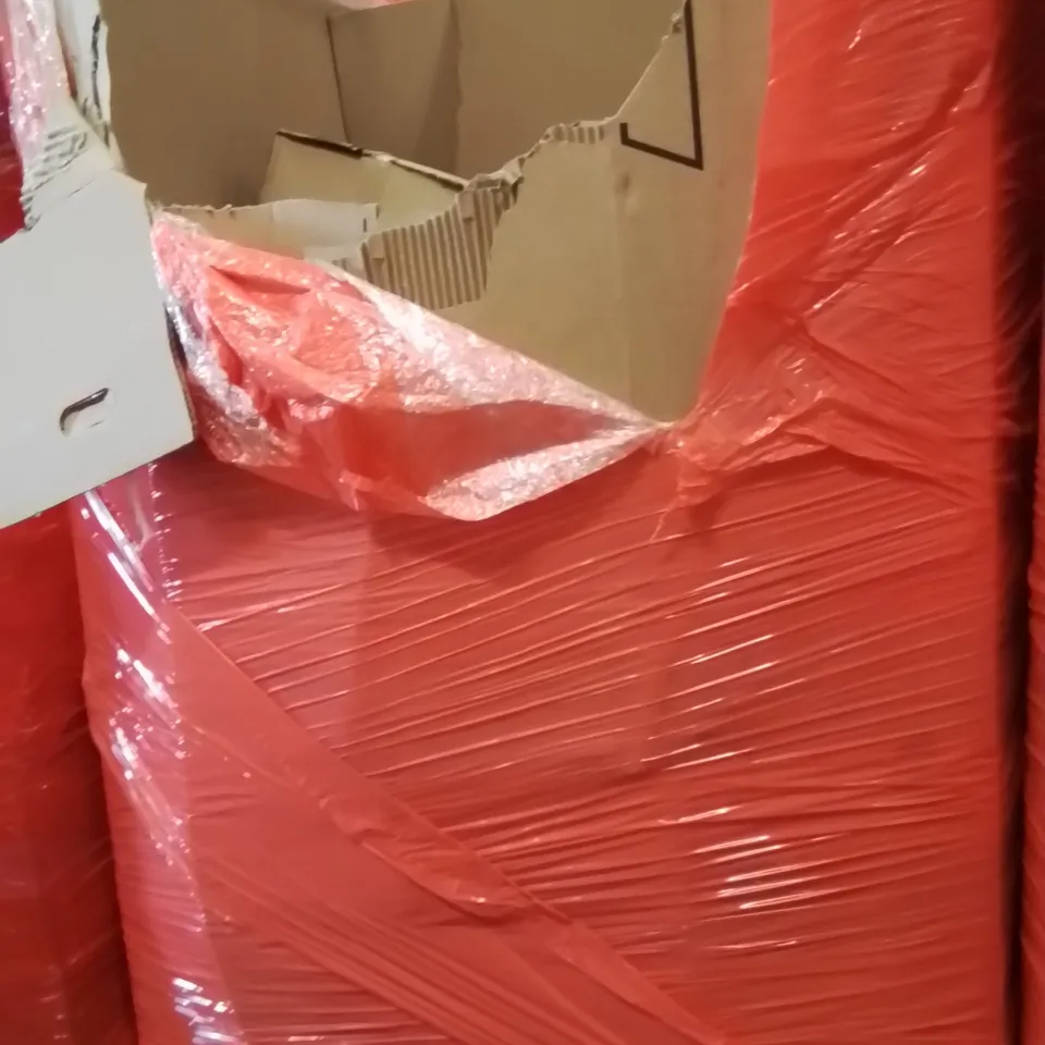 PALLET OF ASSORTED HOUSEHOLD GOODS AND PRODUCTS TO INCLUDE;POPUP TENT,ARTIFICIAL FLOWERS,AREA RUG