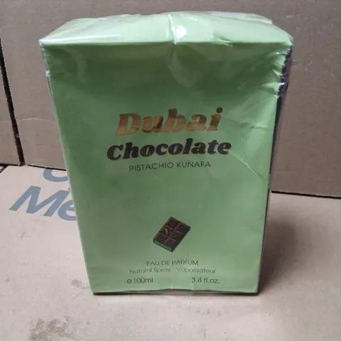 BOXED AND SEALED DUBAI CHOCOLATE PISTACHIO KUNAFA EAU DE PARFUM 100ML